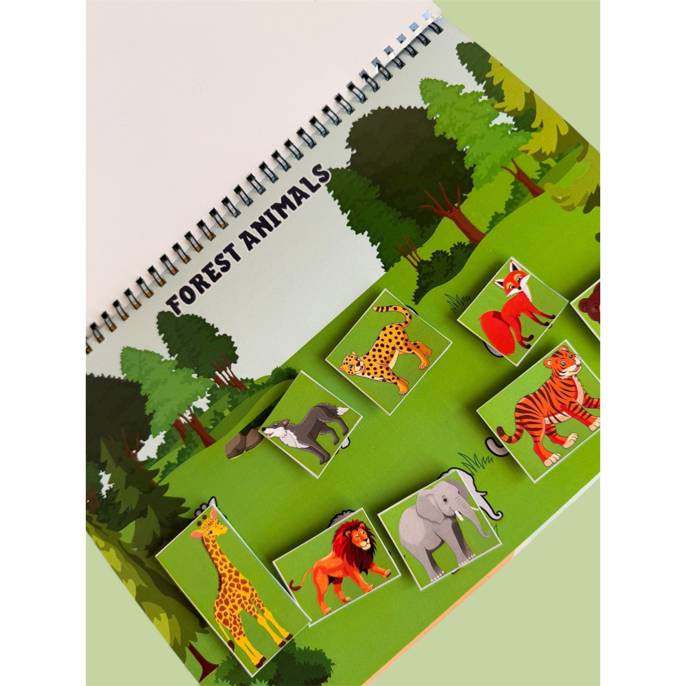 缺書店🌳英文互動硬頁操作書 Little world系列：In a Forest🌳 探索森林世界-細節圖6