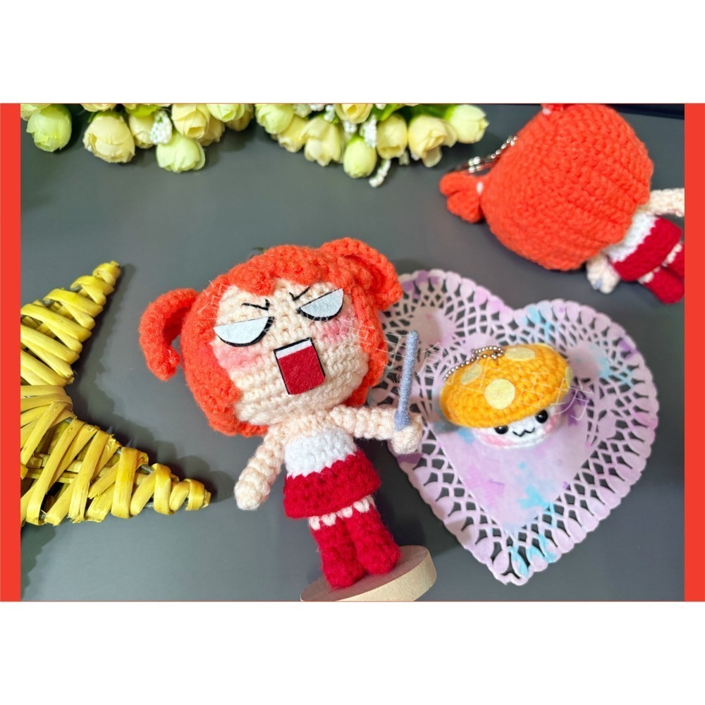 女初心者 編織偶 成品 楓之谷 遊戲 電動 手遊『漫漫織夢』 手創 毛線 編織 創意 交換 生日 送禮 贈品 禮物-細節圖5