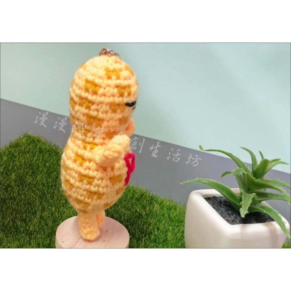 花生君 間諜家家酒 成品 『漫漫織夢』 超夯 家家酒 安妮亞 動漫 動畫 毛線 鉤織 編織 吊飾 鑰匙圈-細節圖3
