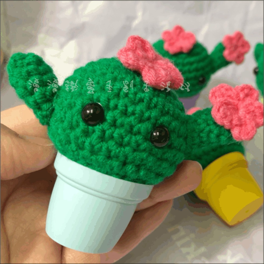 仙人掌 成品 1吋 盆栽 『漫漫織夢』 婚禮小物 吊飾 包包掛件 贈品 禮物 抽獎 送禮-規格圖4