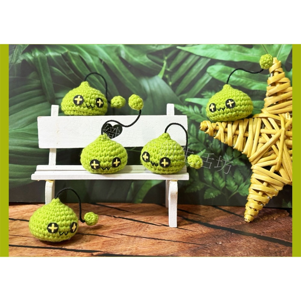 綠水靈 楓之谷 遊戲 成品 電動 手遊『漫漫織夢』 動漫 手創 毛線 編織 創意 鑰匙圈 吊飾 包包掛飾-細節圖5