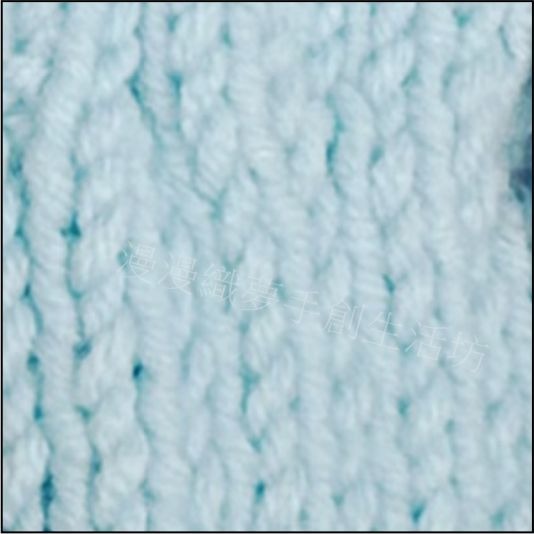 娃用 套毛線帽 毛帽 圍巾 三分娃用品 成品 『漫漫織夢』 DD BJD SD 關節娃 1/3 手工毛線編織-規格圖3