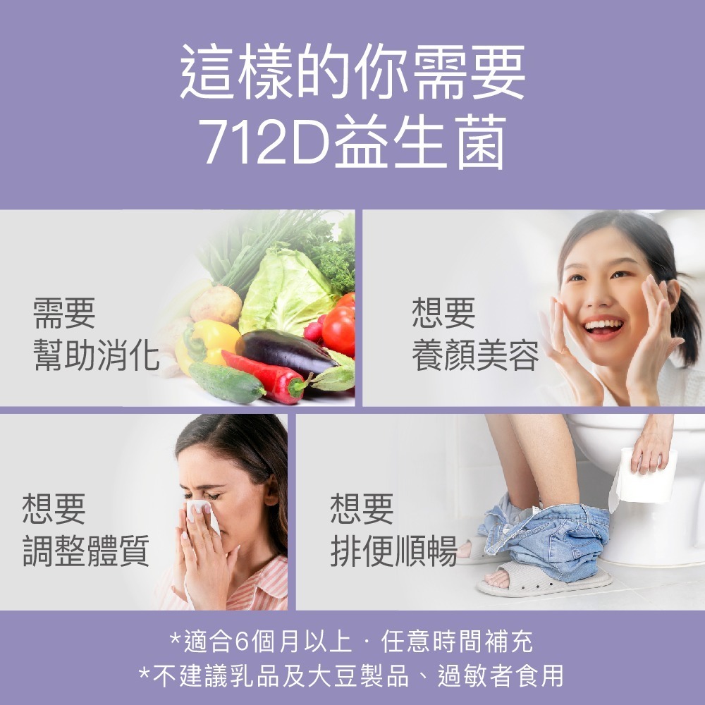 【FJ豐傑生醫】712D益生菌-克菲爾PLUS-30包/盒(包埋技術益生菌使排便順暢x調整體質x改變細菌叢生態)-細節圖2