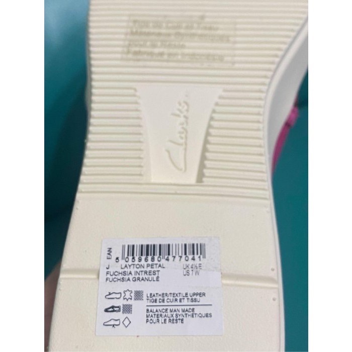 Clarks Layton Petal女款懶人鞋（寬楦版）-細節圖3