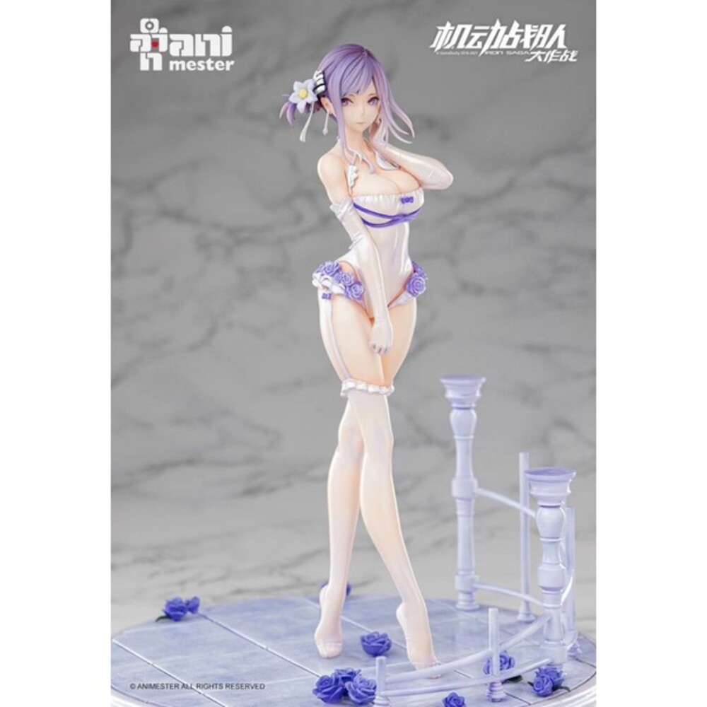 本玩社現貨 1/7 迪妮莎 花嫁Ver 機動戰隊 全新 正版 大漫匠 AniMester PVC 公仔-細節圖7