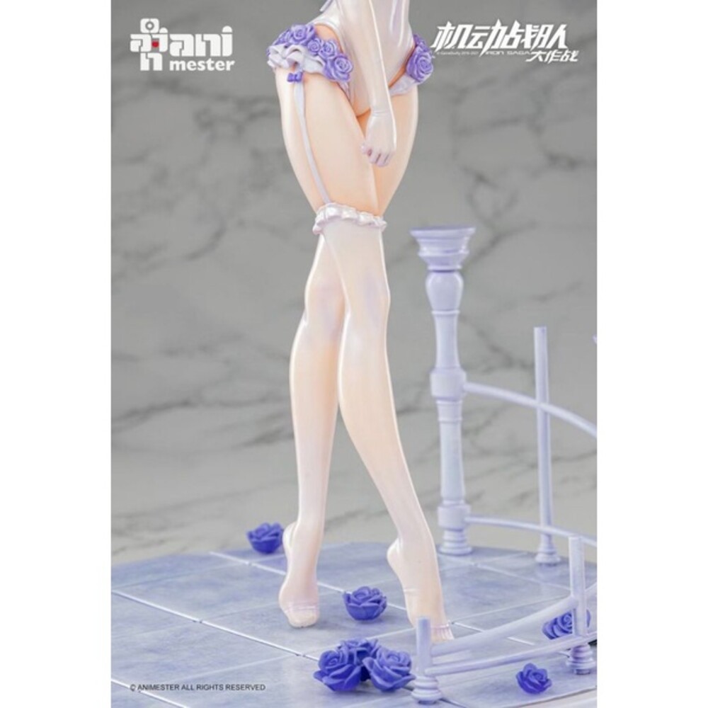 本玩社現貨 1/7 迪妮莎 花嫁Ver 機動戰隊 全新 正版 大漫匠 AniMester PVC 公仔-細節圖8