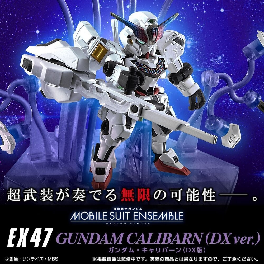 本玩社 現貨 盒玩 異靈鋼彈 水星的魔女 全新 正版 BANDAI MOBILE SUIT ENSEMBLE DX 公仔-細節圖9