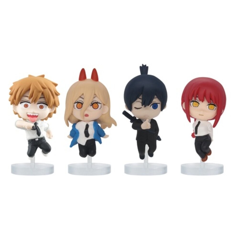 🔥現貨 扭蛋 鏈鋸人 套組 淀治 帕瓦 早川秋 瑪奇瑪 全新 正版 T-ARTS 跳躍 公仔 本玩社-細節圖2