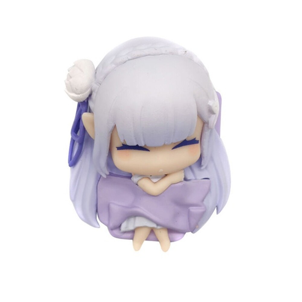 本玩社 現貨 扭蛋 從零開始的異世界生活 睡姿公仔 第二彈 全新 正版 BANDAI 轉蛋 盒玩 公仔-規格圖7