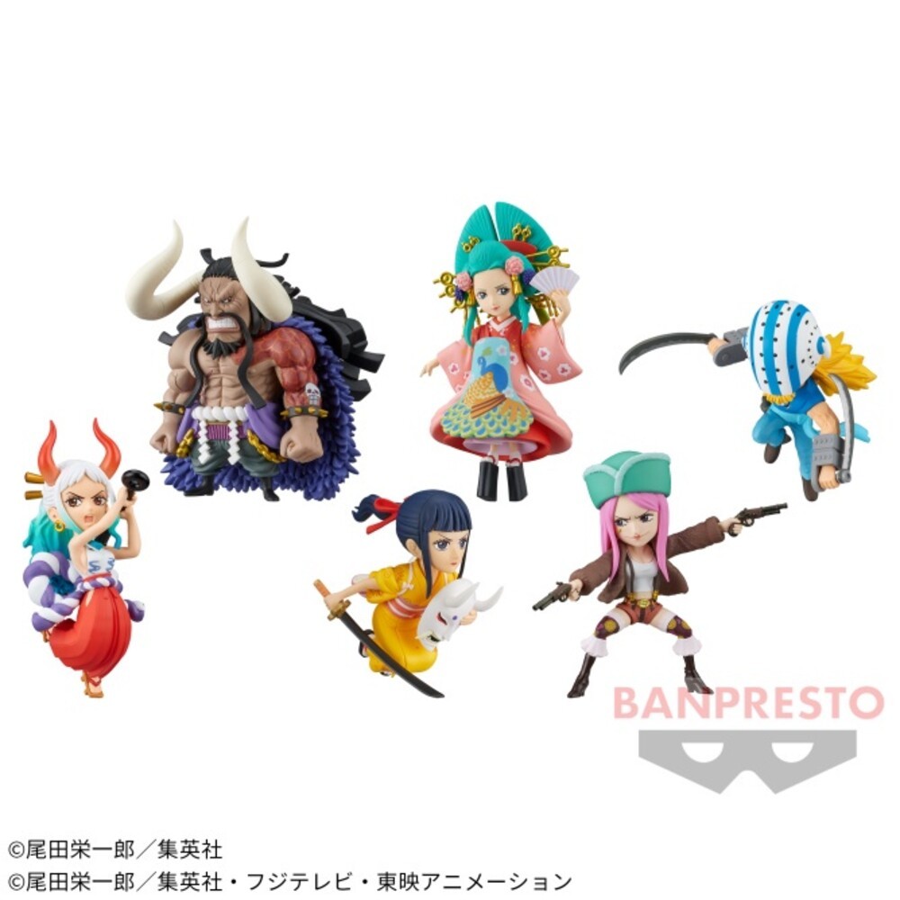 本玩社 現貨 景品 WCF 小菊 航海王 大海賊百景 VOL.7 全新 BANPRESTO 海賊 菊之丞 公仔-細節圖2