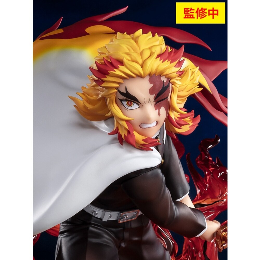 本玩社現貨 日版 Figuarts ZERO 炎柱 煉獄杏壽郎 鬼滅之刃 全新 正版 BANDAI 萬代 公仔-細節圖4