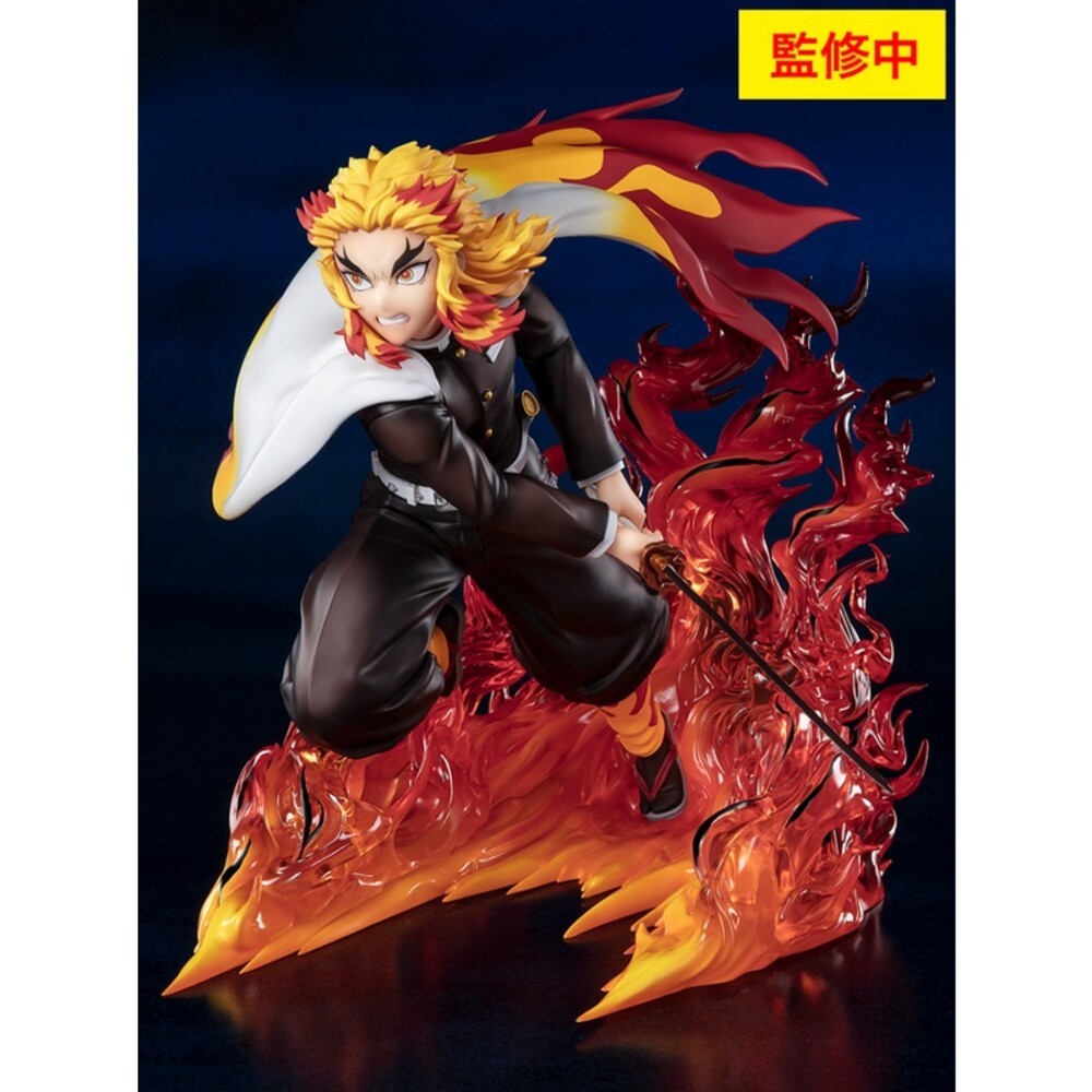 本玩社現貨 日版 Figuarts ZERO 炎柱 煉獄杏壽郎 鬼滅之刃 全新 正版 BANDAI 萬代 公仔-細節圖6