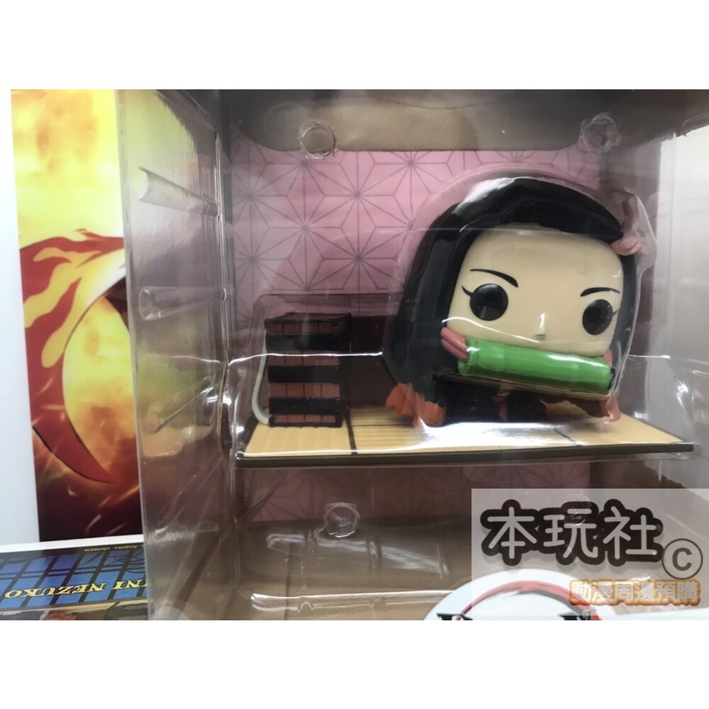 本玩社現貨 POP 883 竈門禰豆子 箱子 豪華版 全新 正版 FUNKO 禰豆子 公仔-細節圖2