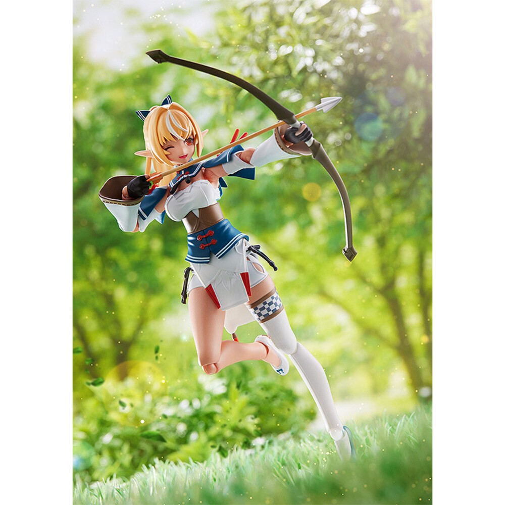 本玩社 現貨 Figma 不知火芙蕾雅 阿火 HOLOLIVE 全新 正版 GSC 可動 公仔-細節圖3