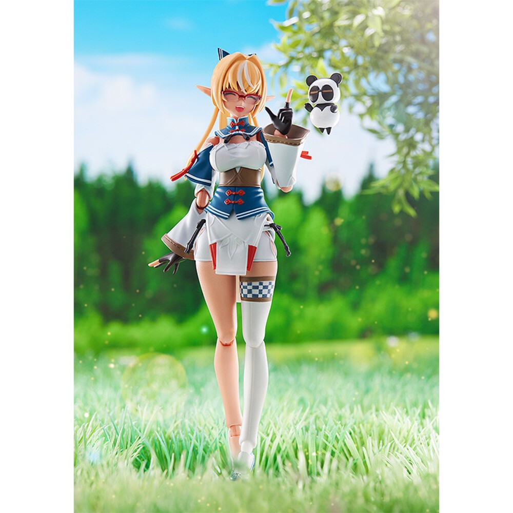 本玩社 現貨 Figma 不知火芙蕾雅 阿火 HOLOLIVE 全新 正版 GSC 可動 公仔-細節圖4