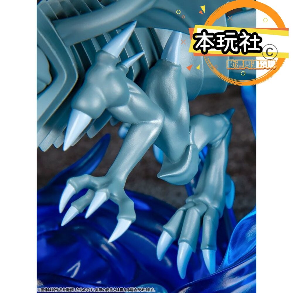 本玩社 現貨 MONSTERS CHRONICLE 青眼白龍 遊戲王 全新 正版 怪獸年代記 PVC 公仔-細節圖7