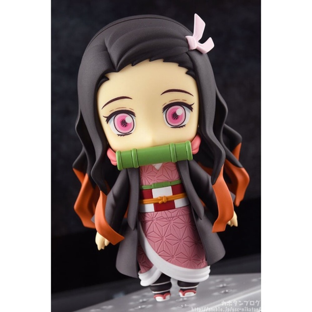 本玩社 現貨 黏土人 竈門禰豆子 鬼滅之刃 全新 正版 GSC PVC 1194 可動 Q版 公仔-細節圖2