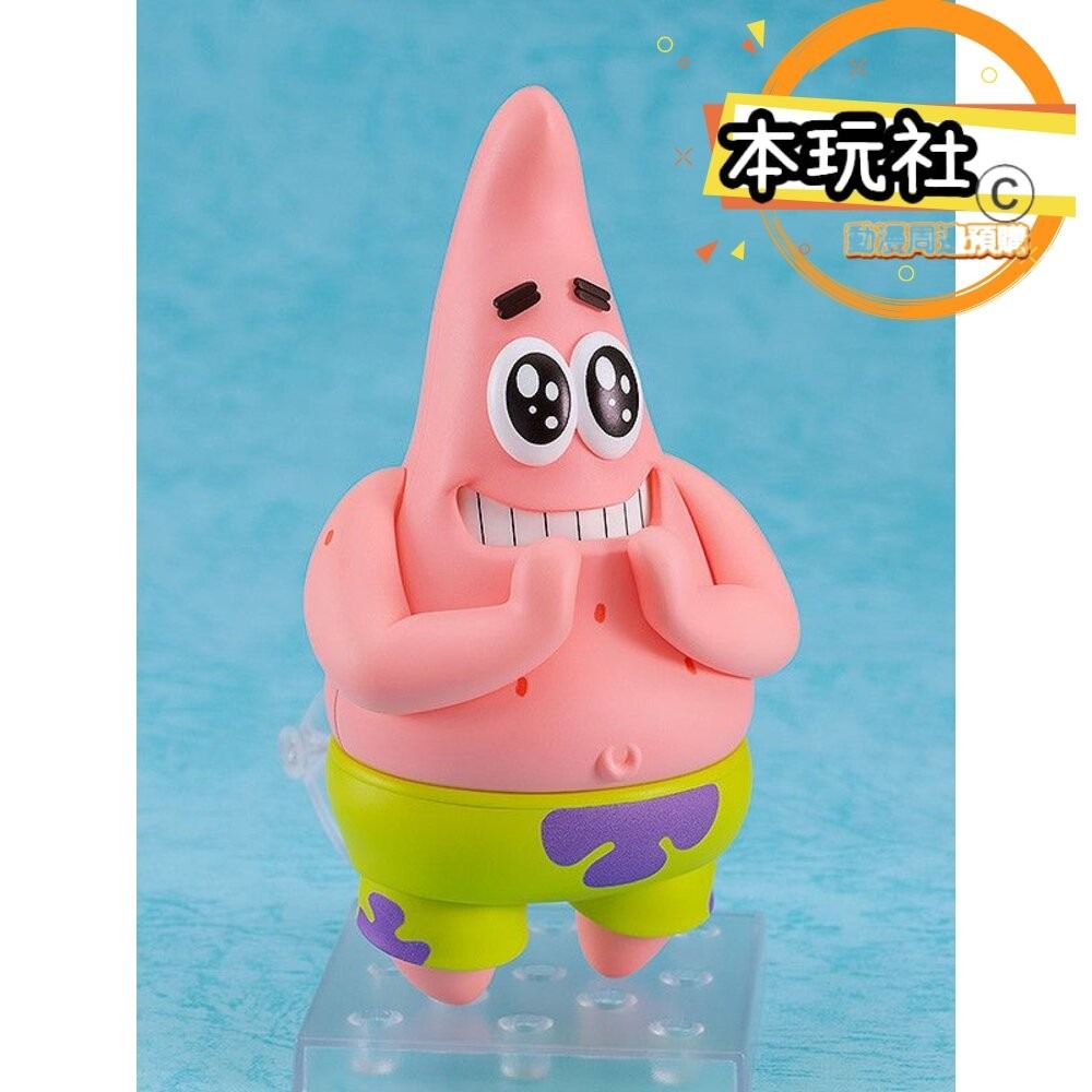 本玩社 現貨 日版 黏土人 派大星 全新 正版 GSC 2320 可動 Q版 海綿寶寶 公仔-細節圖3