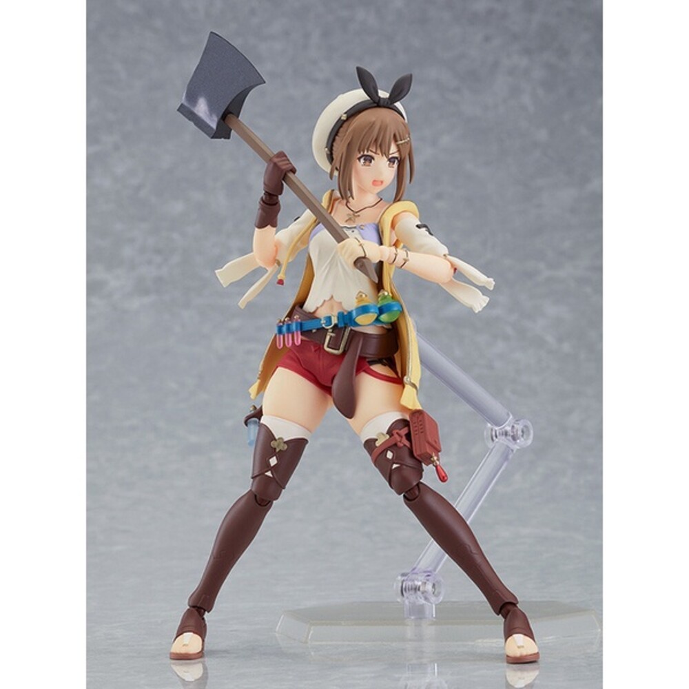 本玩社 現貨 Figma 萊莎琳 斯托特 萊莎的鍊金工房 全新 正版 GSC PVC 535 可動 公仔-細節圖4