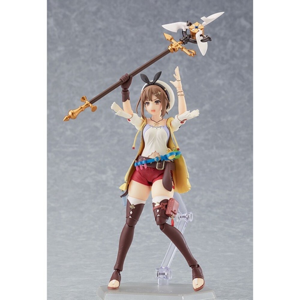 本玩社 現貨 Figma 萊莎琳 斯托特 萊莎的鍊金工房 全新 正版 GSC PVC 535 可動 公仔-細節圖7