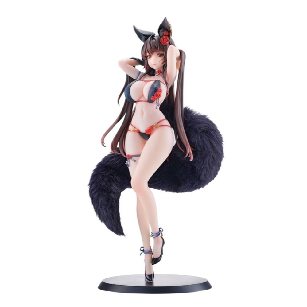 本玩社 預購 12月 免訂金 1/6 玫瑰狐娘 Bara 毛絨尾追視眼 正版 BearPanda PVC 公仔-細節圖2