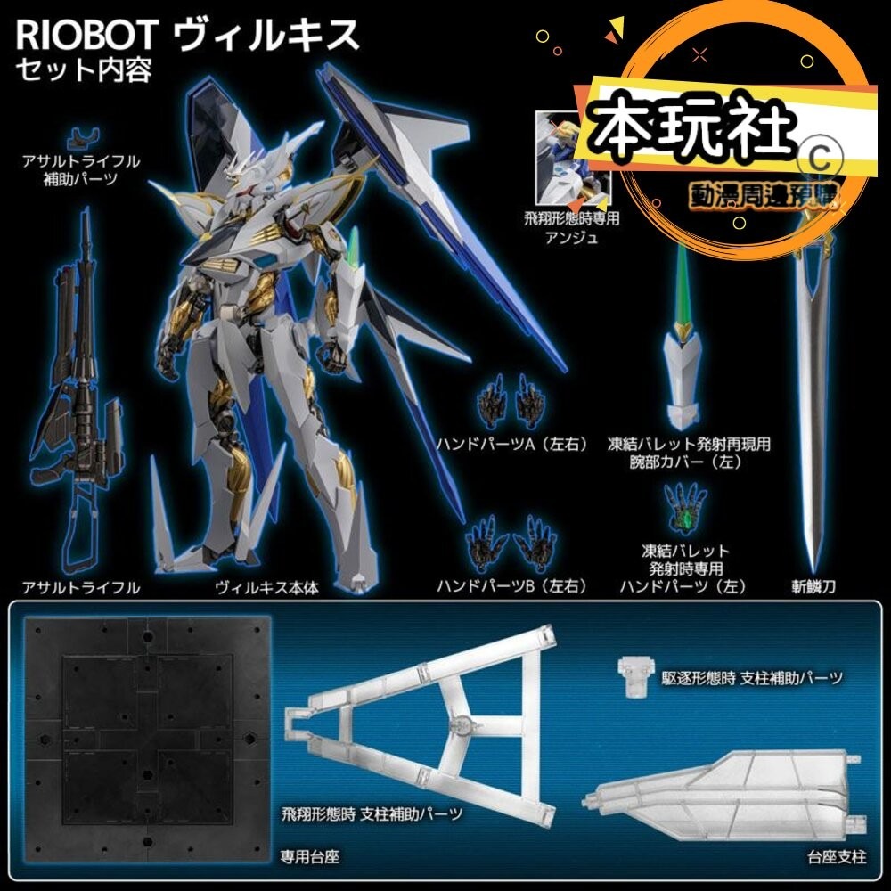 本玩社 預購 12月 免訂金 RIOBOT 天使與龍的輪舞 維爾基斯 正版 千值練 PVC 公仔-細節圖9