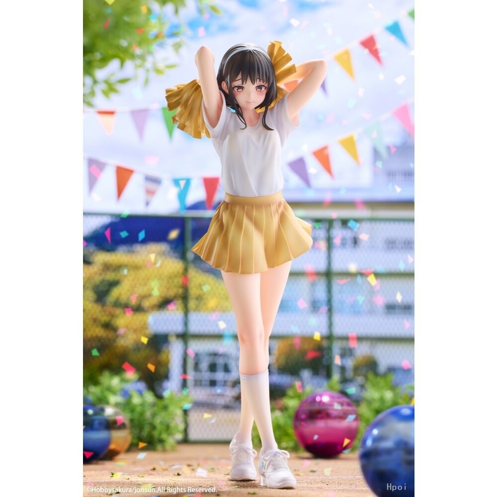 本玩社 現貨 1/6 PVC 美沙紀 啦啦隊 全新 正版 Hobby Sakura jonsun 原創 公仔-細節圖3