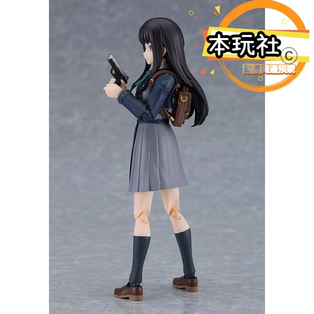 本玩社 現貨 Figma 井之上瀧奈 莉可麗絲 全新 正版 GSC 615 可動 錦木千束 公仔-細節圖5