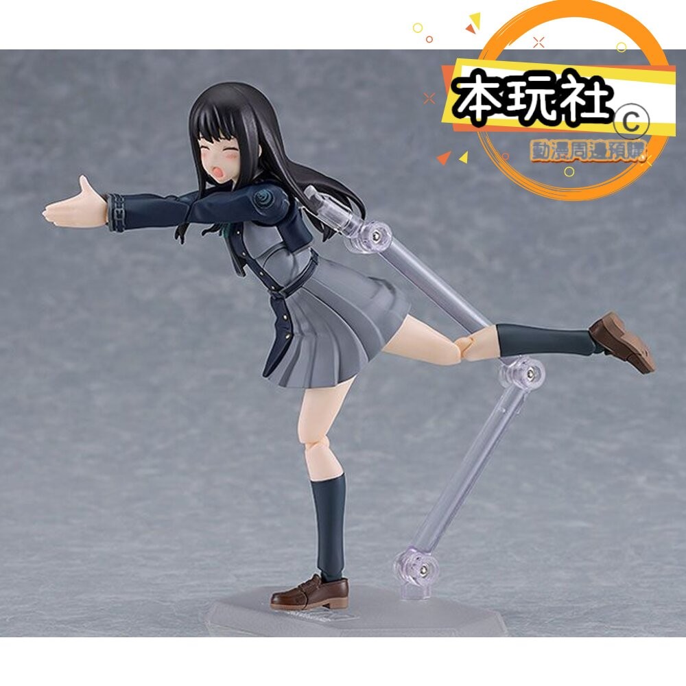 本玩社 現貨 Figma 井之上瀧奈 莉可麗絲 全新 正版 GSC 615 可動 錦木千束 公仔-細節圖6