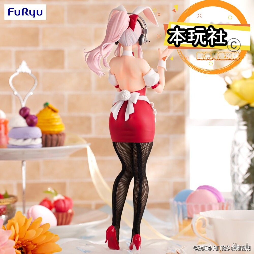 本玩社 現貨 景品 超級索尼子 全新 正版 FURYU BICUTE 兔女郎 服務生 公仔-細節圖7