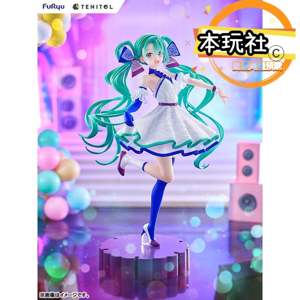 本玩社 現貨 TENITOL 初音未來 全新 正版 FURYU NEO TOKYO Series IDOL PVC 公仔-細節圖4