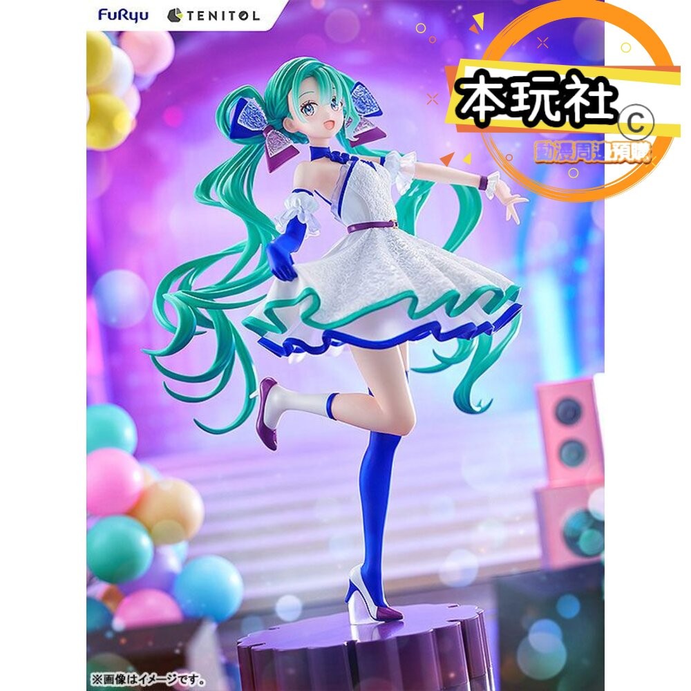 本玩社 現貨 TENITOL 初音未來 全新 正版 FURYU NEO TOKYO Series IDOL PVC 公仔-細節圖5