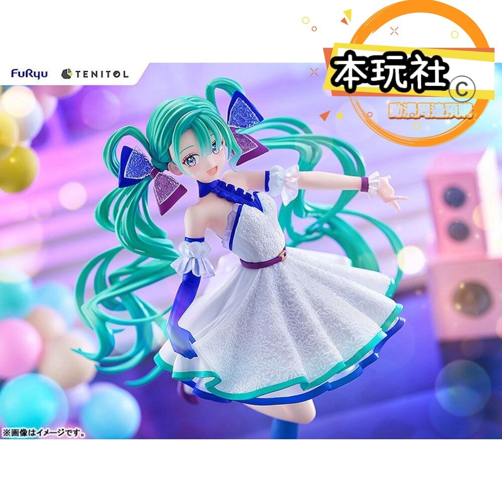 本玩社 現貨 TENITOL 初音未來 全新 正版 FURYU NEO TOKYO Series IDOL PVC 公仔-細節圖6