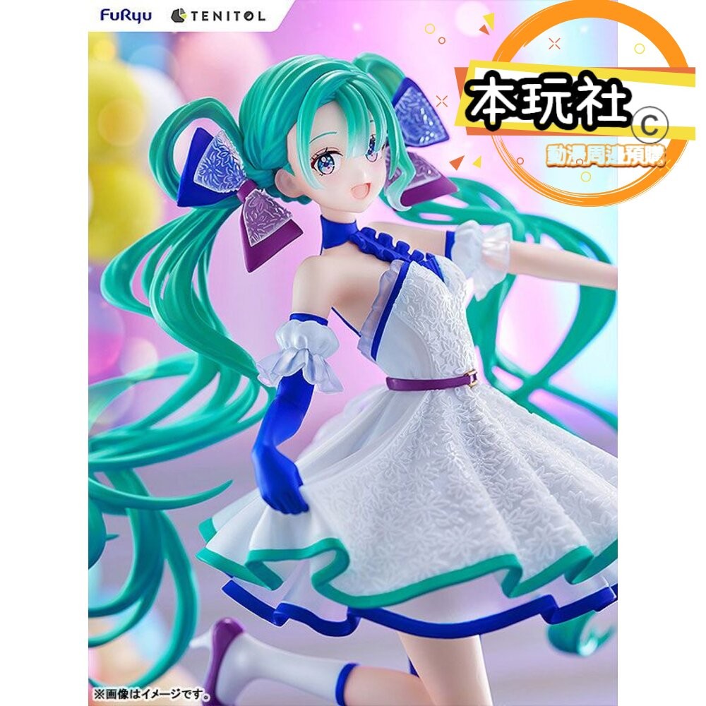 本玩社 現貨 TENITOL 初音未來 全新 正版 FURYU NEO TOKYO Series IDOL PVC 公仔-細節圖7