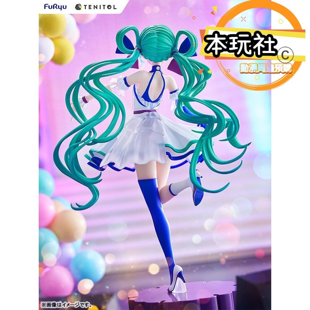 本玩社 現貨 TENITOL 初音未來 全新 正版 FURYU NEO TOKYO Series IDOL PVC 公仔-細節圖8