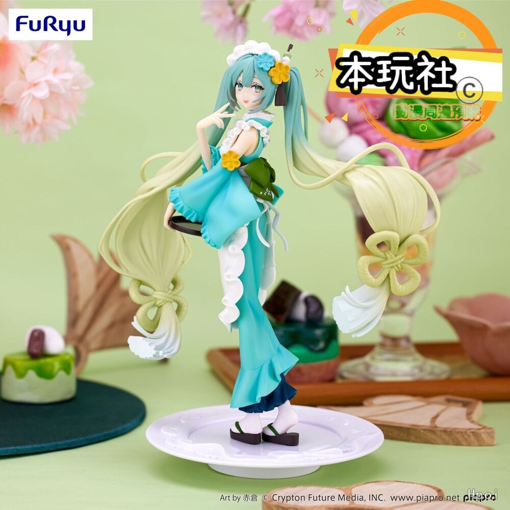 本玩社 現貨 景品 初音未來 抹茶聖代薄荷 全新 正版 FURYU Exc∞d Creative 公仔-細節圖6