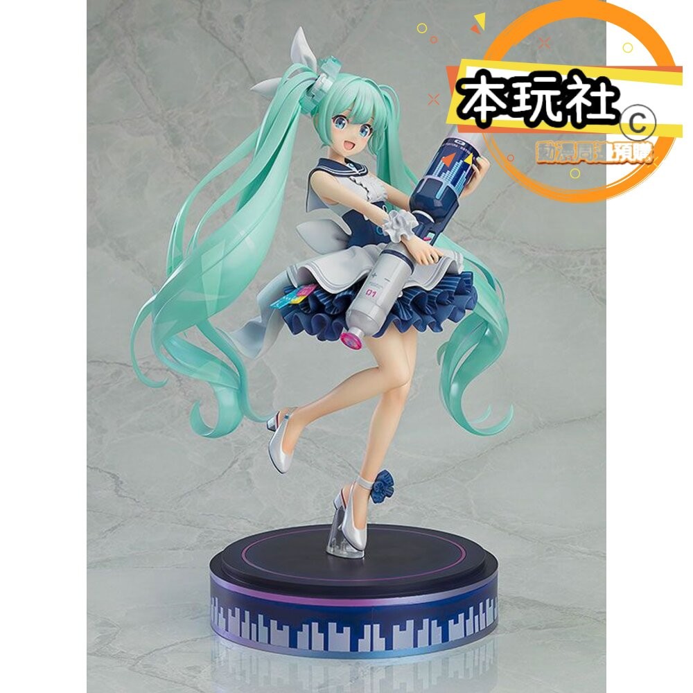 本玩社 現貨 1/7 初音未來 蔚藍檔案 正版 MAX FACTORY GSC PVC 初音 MIKU 公仔-細節圖4