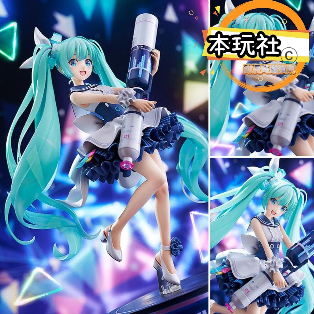 本玩社 現貨 1/7 初音未來 蔚藍檔案 正版 MAX FACTORY GSC PVC 初音 MIKU 公仔-細節圖7