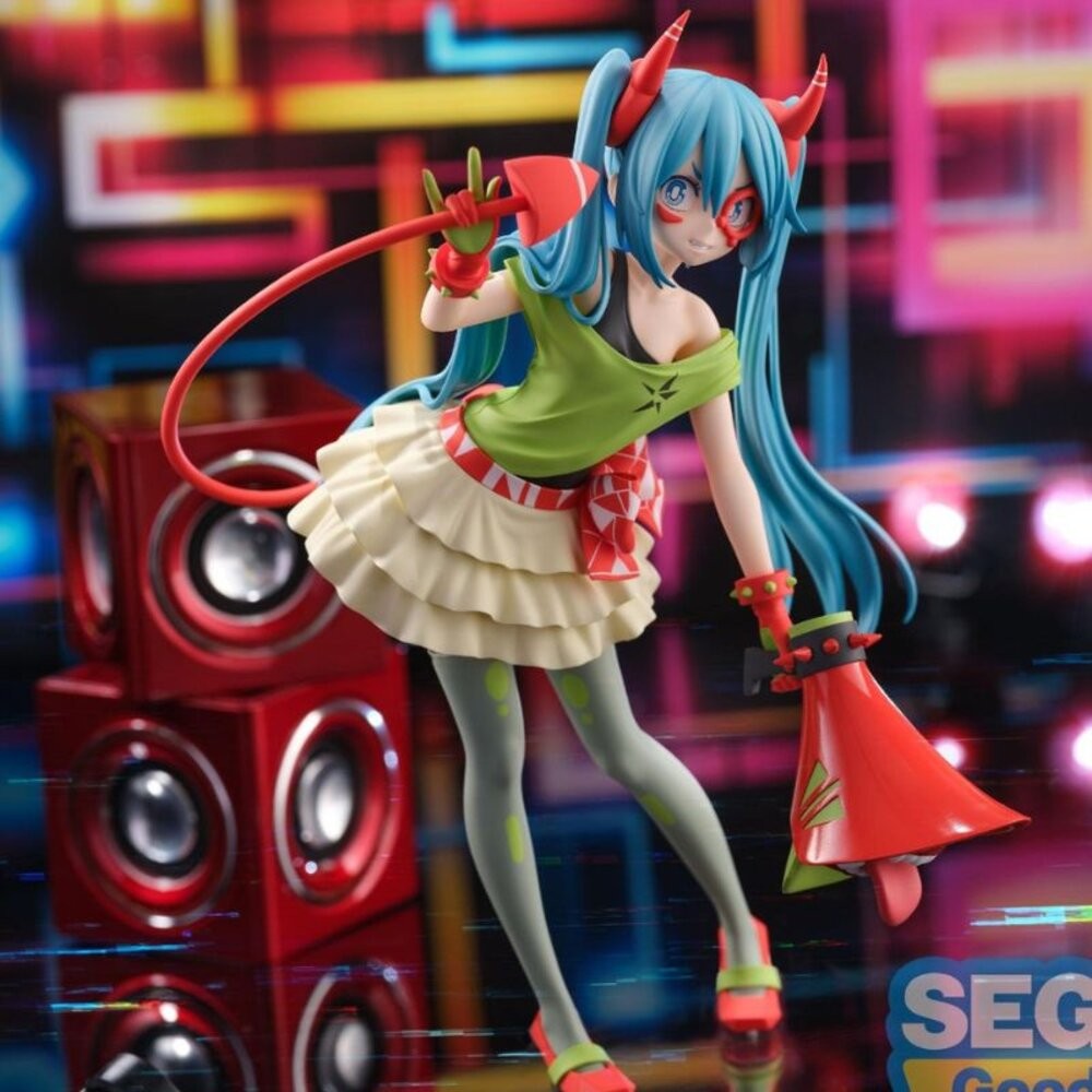 本玩社 現貨 景品 初音未來 全新 正版 SEGA FIGURIZM DE:MONSTAR 公仔-細節圖2