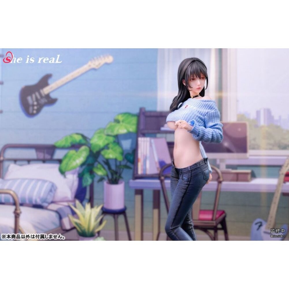 🔥現貨 1/6 吉他妹妹 附特典 全新 正版 bearpanda PVC sheisreal 公仔 本玩社-細節圖3