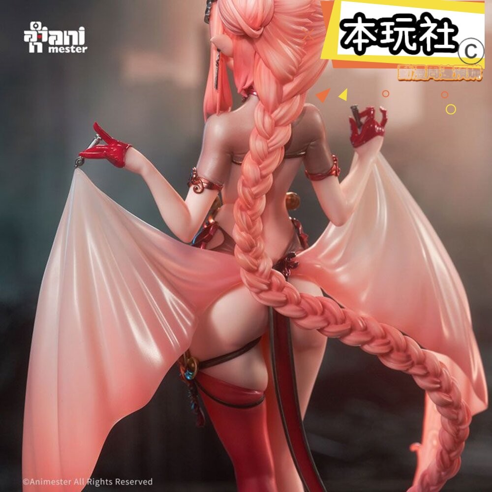 本玩社 現貨 小魅魔牙牙子 正版 大漫匠 ANIMESTER 1/7 PVC 公仔-細節圖7