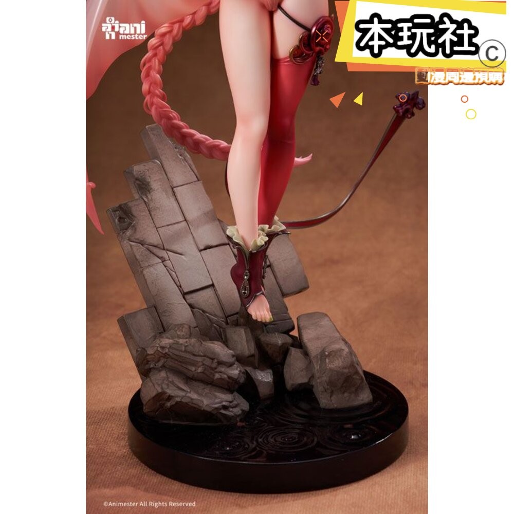 本玩社 現貨 小魅魔牙牙子 正版 大漫匠 ANIMESTER 1/7 PVC 公仔-細節圖9