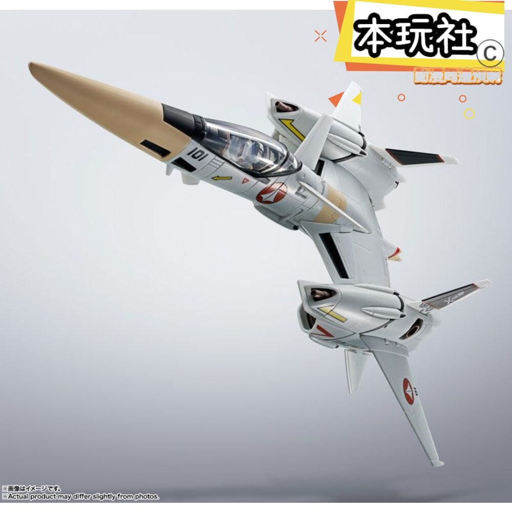 本玩社 現貨 HI-METAL R 超時空要塞 VF-4 閃電3 Flash Back 2012 全新 正版 萬代 公仔-細節圖3