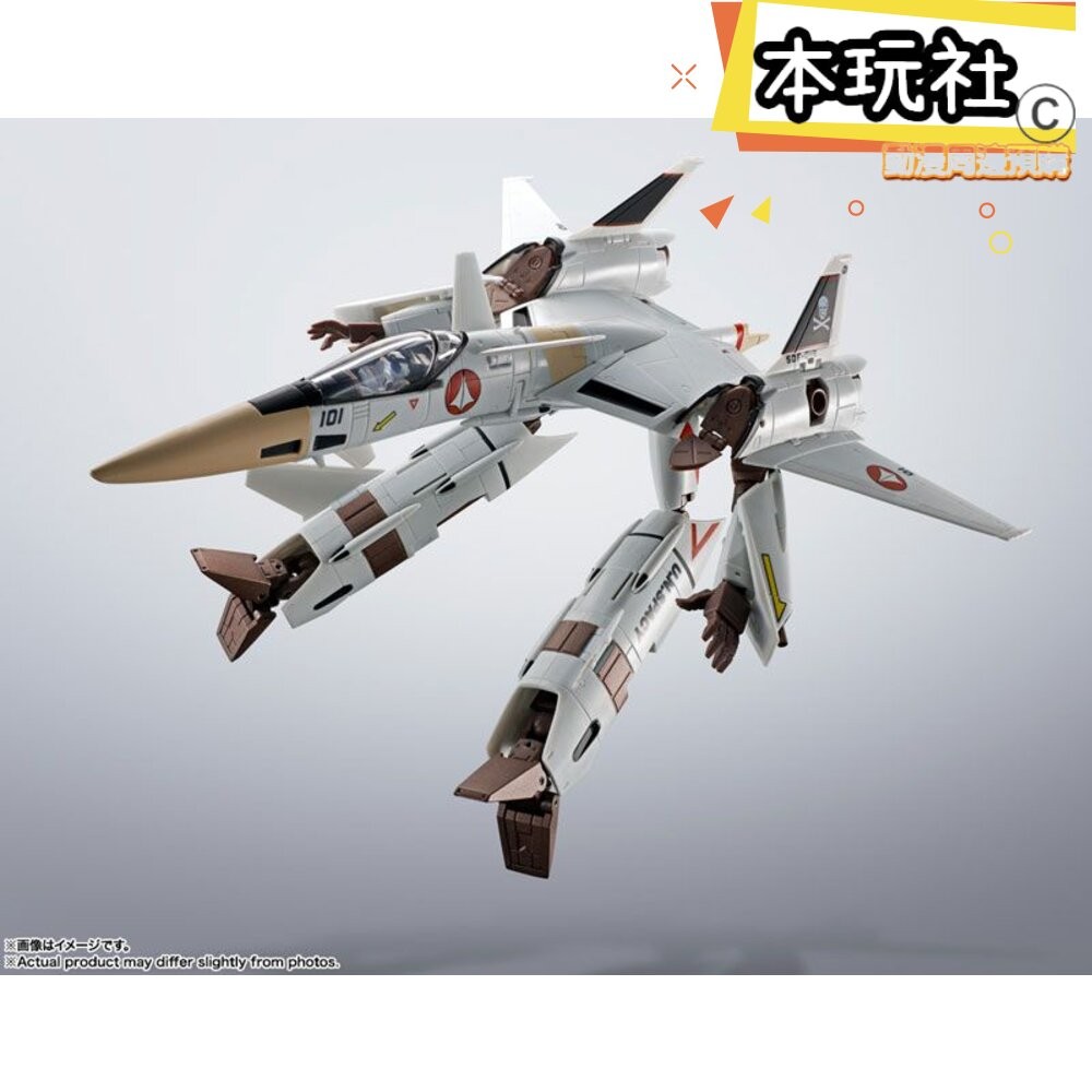 本玩社 現貨 HI-METAL R 超時空要塞 VF-4 閃電3 Flash Back 2012 全新 正版 萬代 公仔-細節圖4