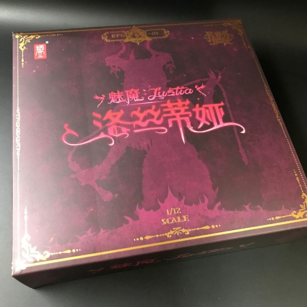 本玩社 現貨 1/12 魅魔 洛斯蒂亞 lustia 全新 正版 蝸之殼 PVC RPG-01 公仔-細節圖2