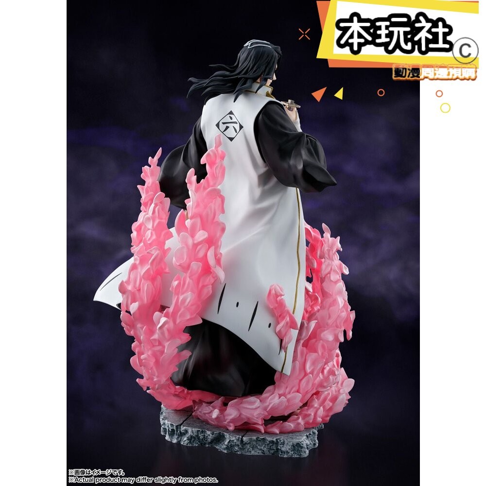 本玩社 現貨 Figuarts ZERO 朽木白哉 死神 千年血戰 全新 正版 BANDAI 千本櫻 BLEACH 公仔-細節圖7