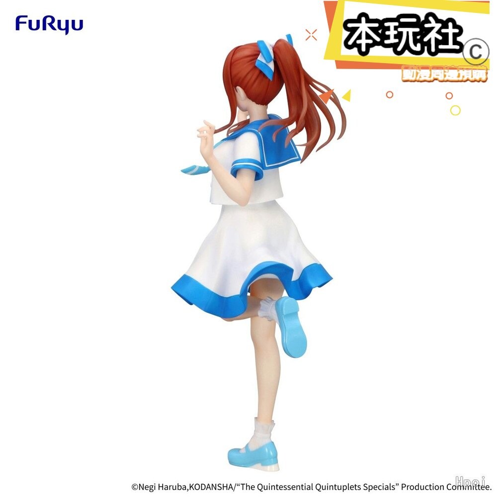 本玩社 現貨 景品 中野三玖 五等分的新娘 全新 正版 FURYU TRIO TRY IT 水手服 公仔-細節圖4