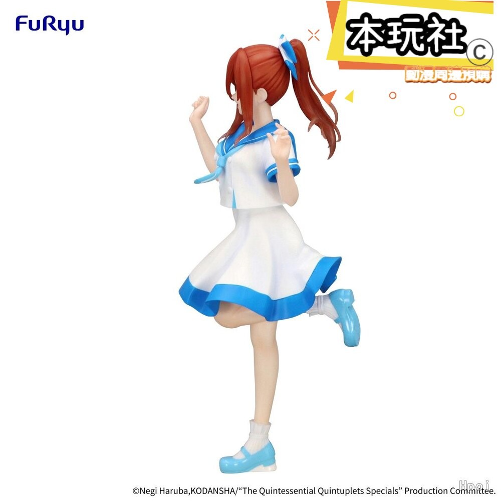 本玩社 現貨 景品 中野三玖 五等分的新娘 全新 正版 FURYU TRIO TRY IT 水手服 公仔-細節圖5