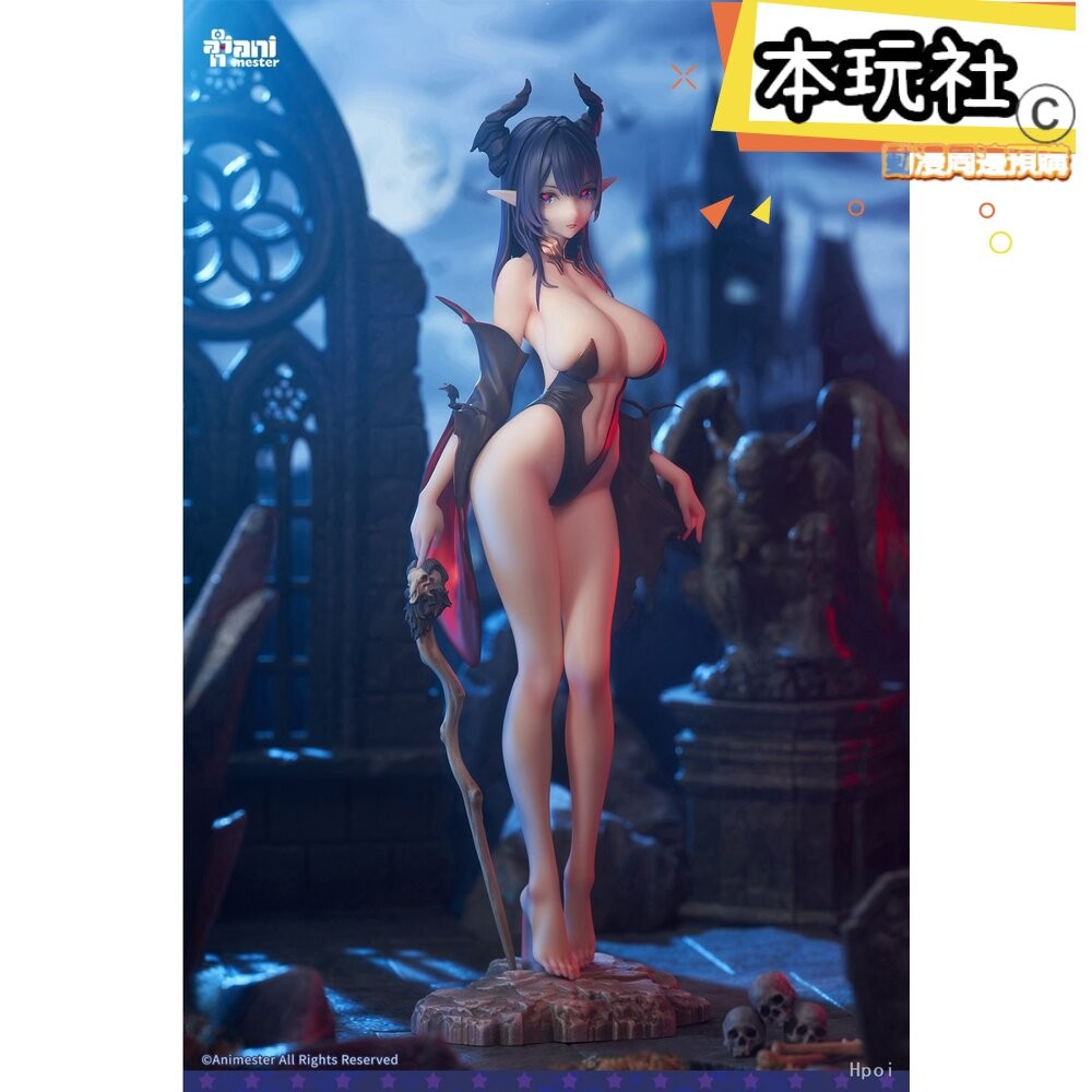 本玩社 預購 免訂金 25年3月 1/6  莉莉安娜 小惡魔 蝕欲魔女 追視眼 正版 ANIMESTER PVC 公仔-細節圖4