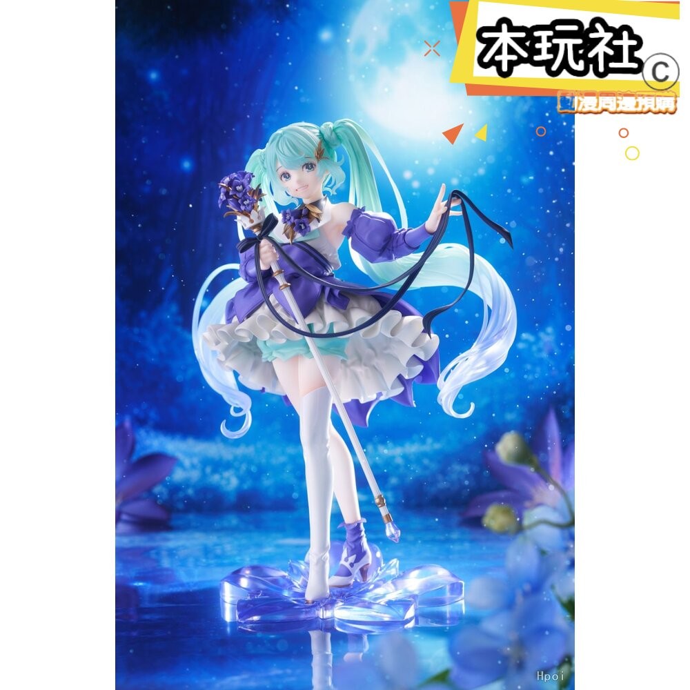 本玩社 現貨 景品 初音未來 生日 2024 全新 正版 TAITO AMP 藝術家傑作 初音 公仔-細節圖5